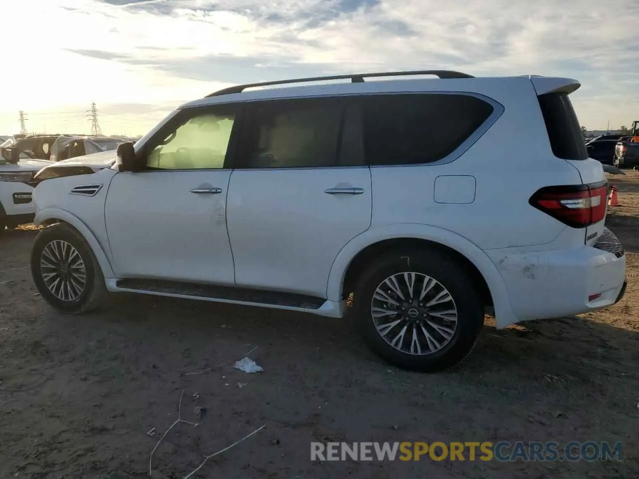 2 Photograph of a damaged car JN8AY2BA9R9416091 NISSAN ARMADA 2024