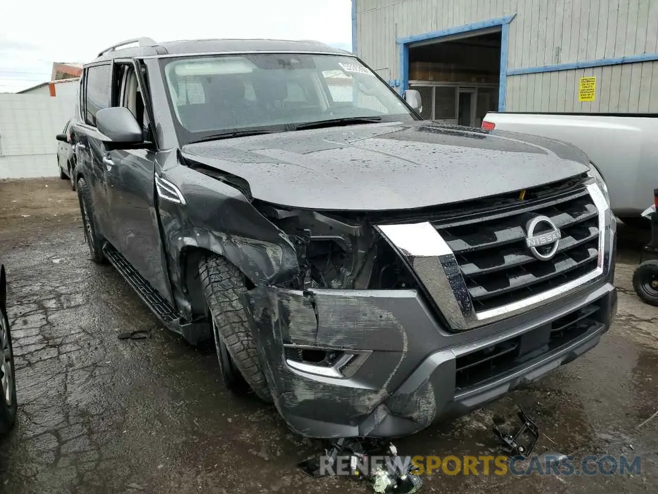 4 Photograph of a damaged car JN8AY2BB1R9853639 NISSAN ARMADA 2024