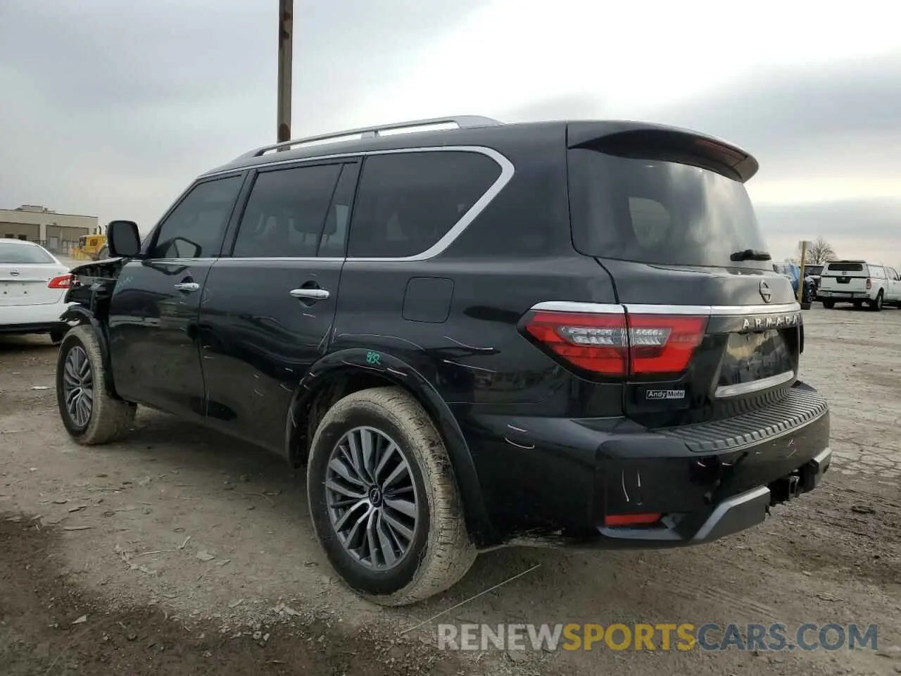 2 Photograph of a damaged car JN8AY2BB4R9852520 NISSAN ARMADA 2024