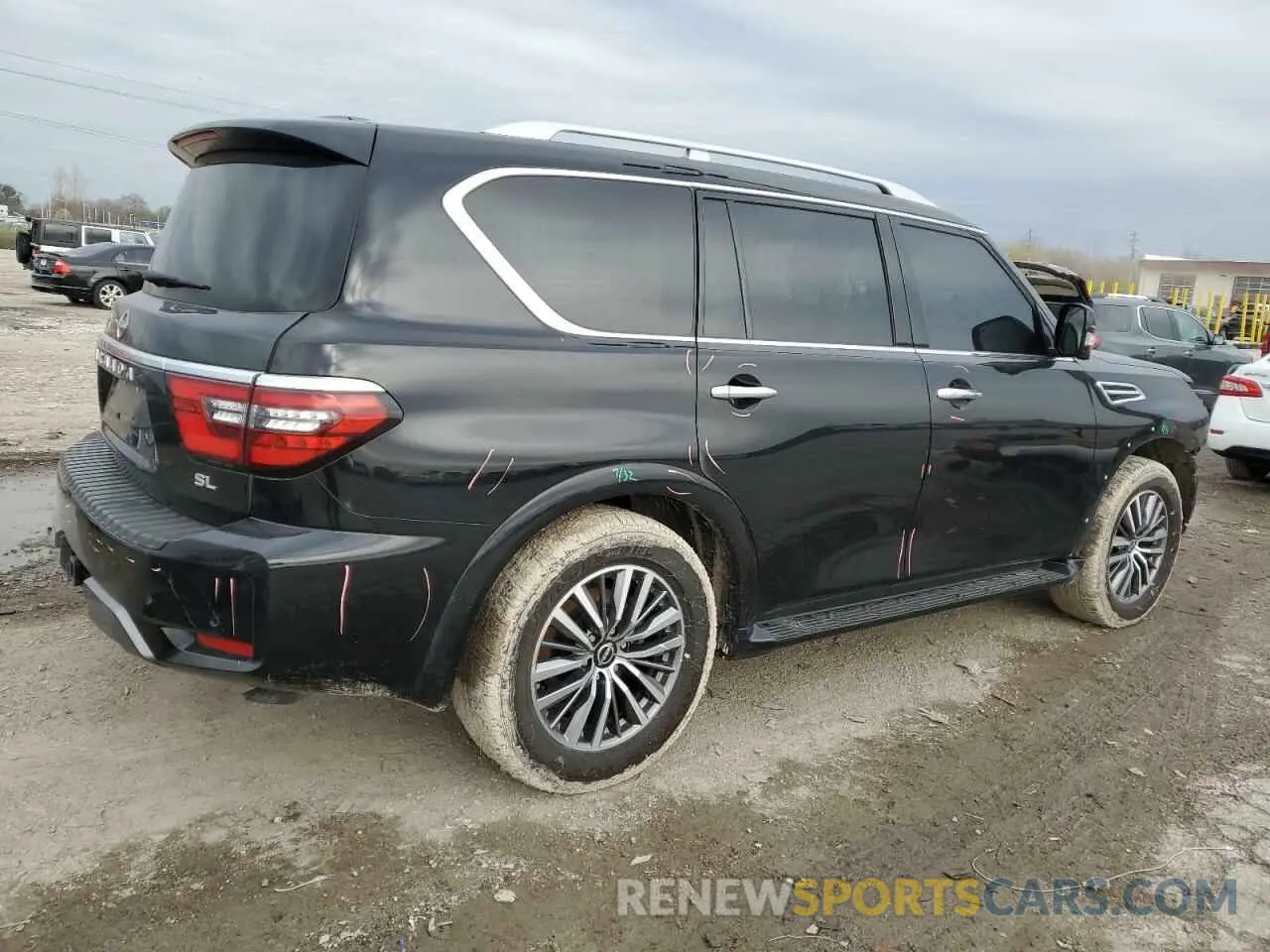 3 Photograph of a damaged car JN8AY2BB4R9852520 NISSAN ARMADA 2024