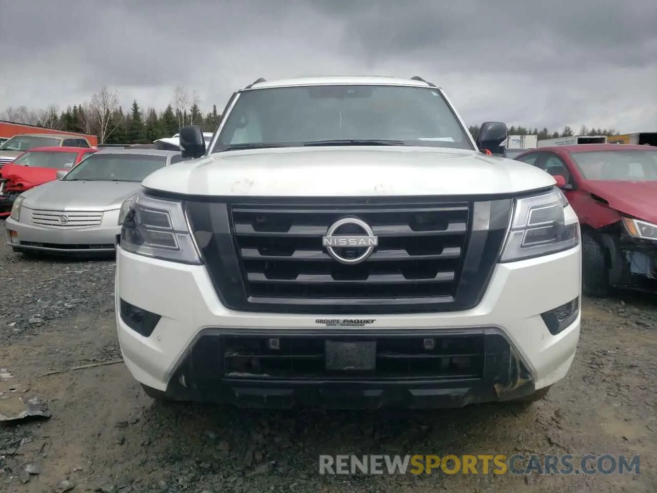 5 Photograph of a damaged car JN8AY2BB9R9852609 NISSAN ARMADA 2024