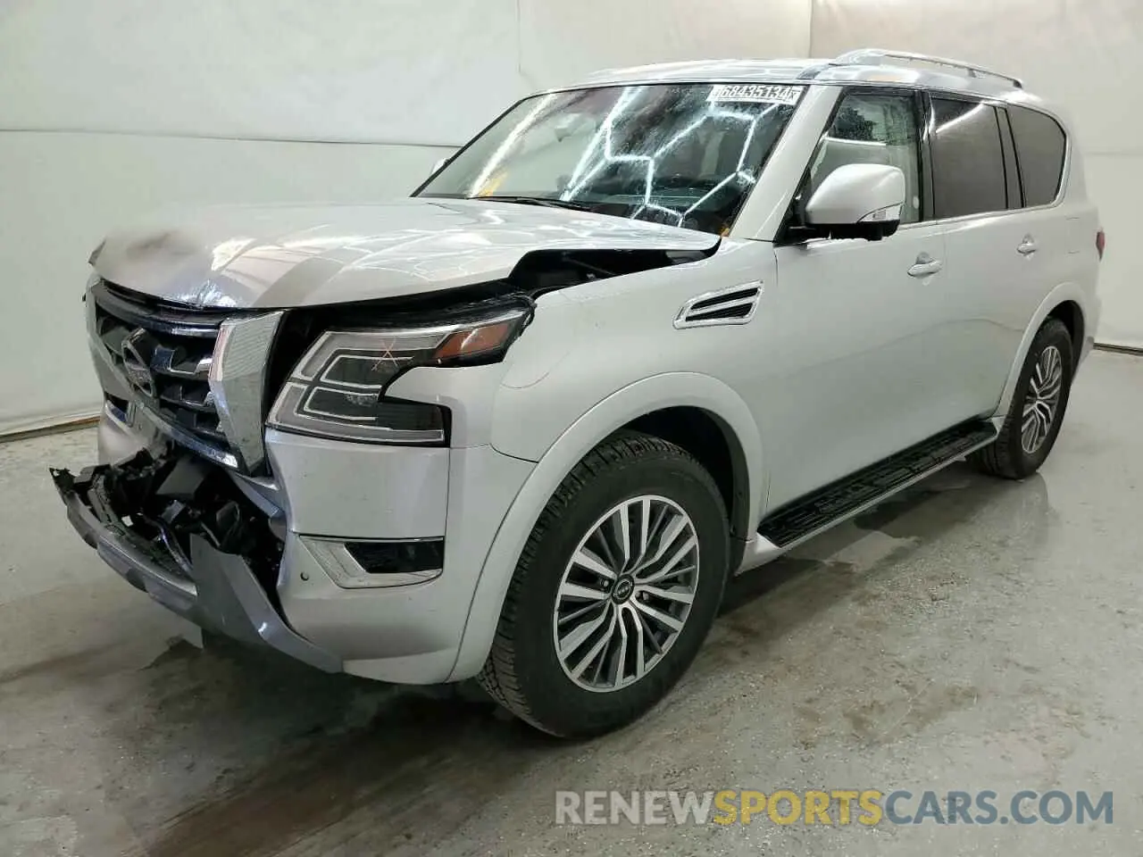 1 Photograph of a damaged car JN8AY2BD1R9706531 NISSAN ARMADA 2024