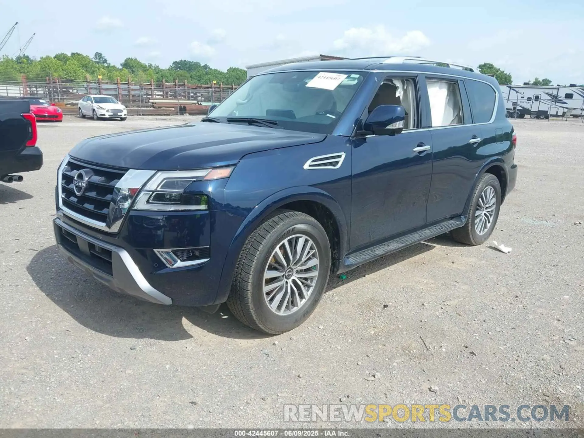 2 Photograph of a damaged car JN8AY2BD3R9706983 NISSAN ARMADA 2024
