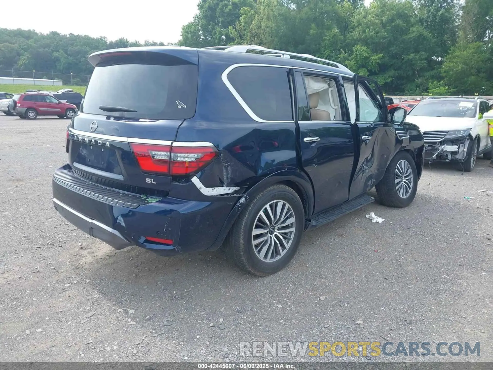 4 Photograph of a damaged car JN8AY2BD3R9706983 NISSAN ARMADA 2024