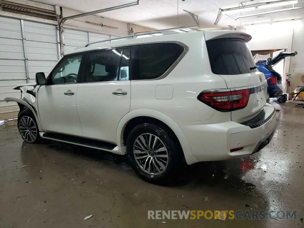 2 Photograph of a damaged car JN8AY2BD9R9710455 NISSAN ARMADA 2024