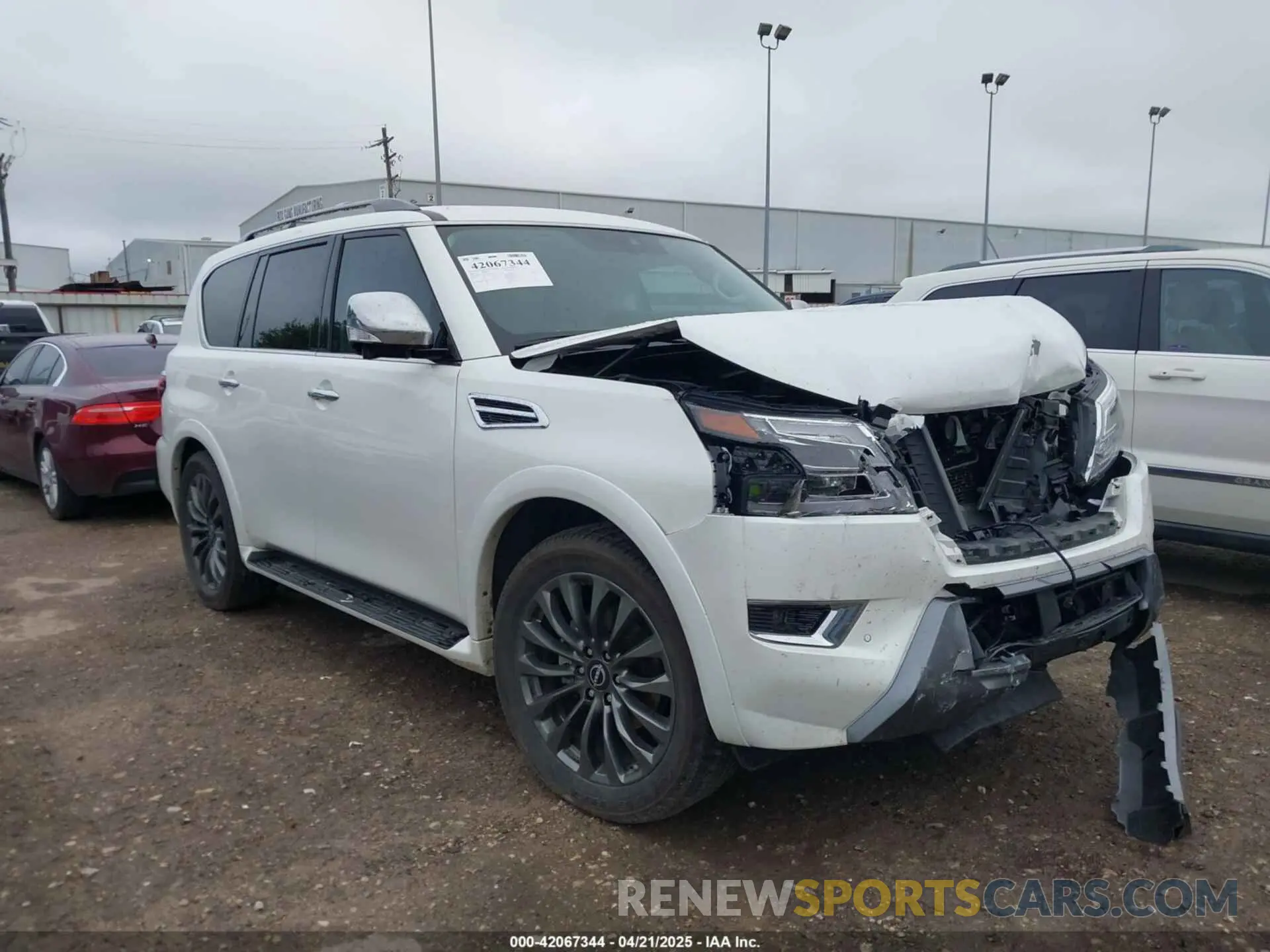 1 Photograph of a damaged car JN8AY2DA6R9415123 NISSAN ARMADA 2024