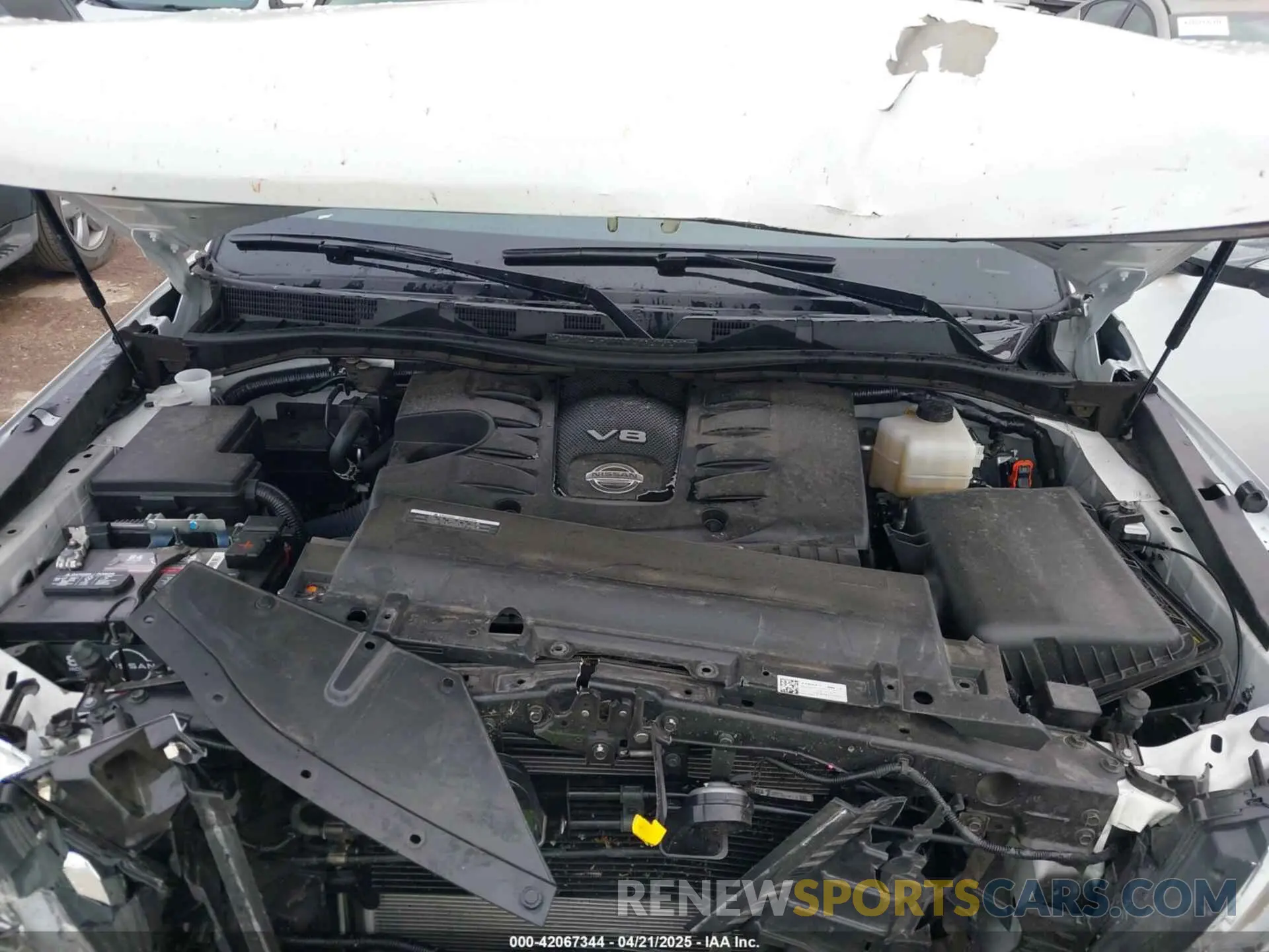 10 Photograph of a damaged car JN8AY2DA6R9415123 NISSAN ARMADA 2024