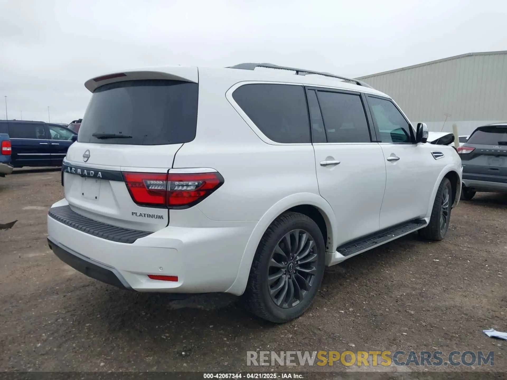4 Photograph of a damaged car JN8AY2DA6R9415123 NISSAN ARMADA 2024
