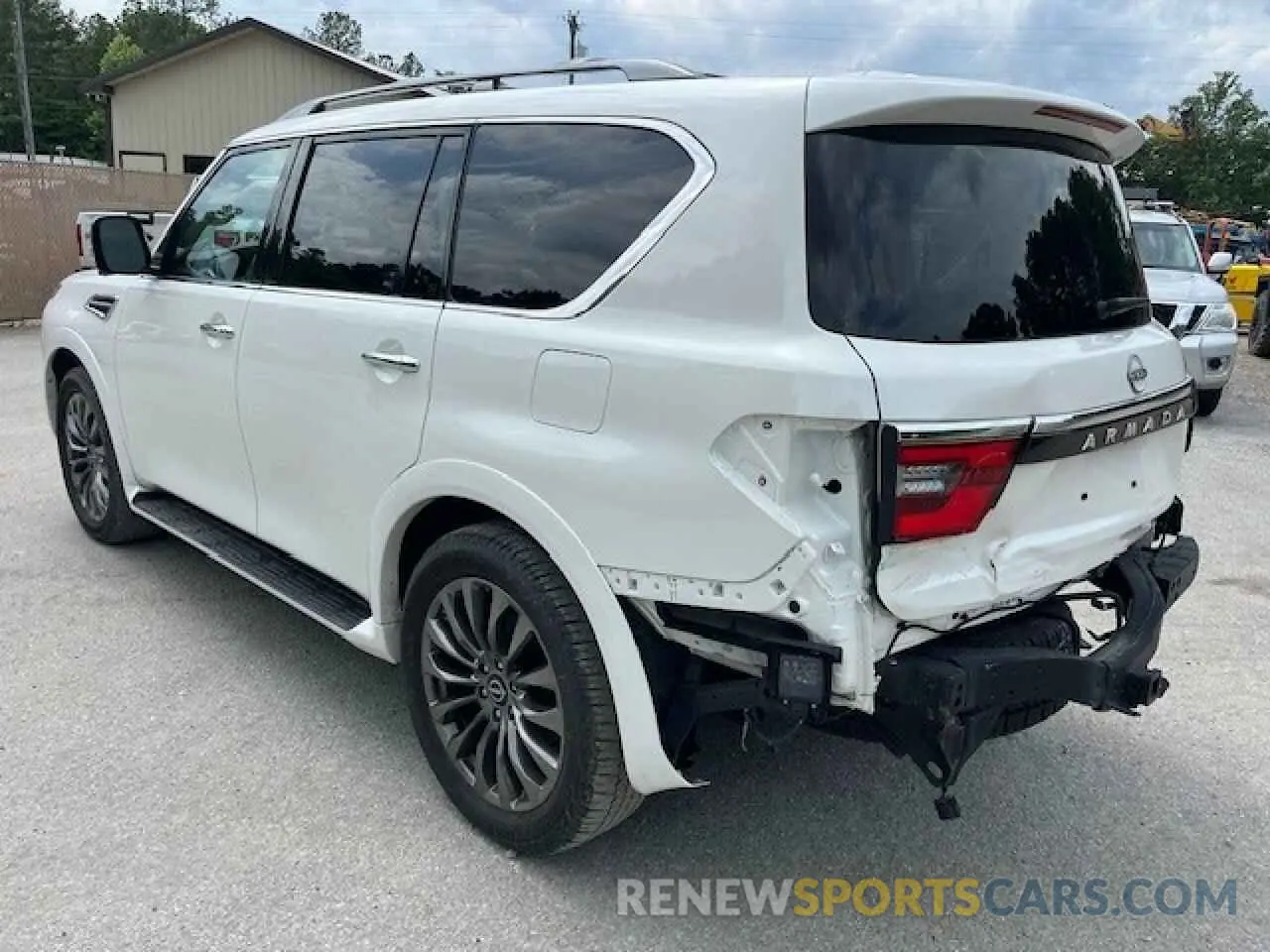 4 Photograph of a damaged car JN8AY2DB2R9853047 NISSAN ARMADA 2024