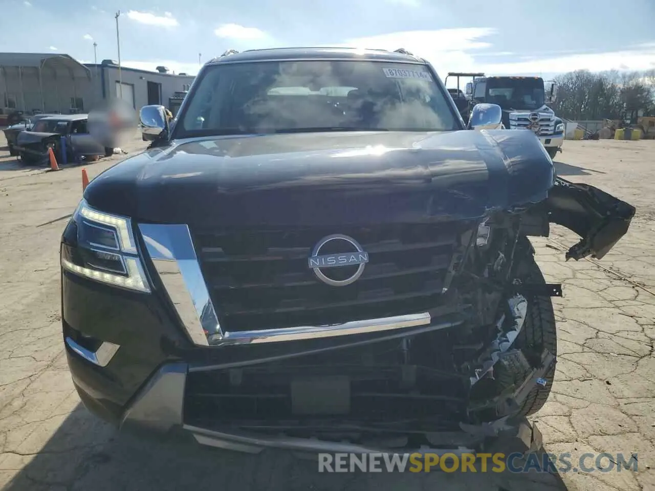 5 Photograph of a damaged car JN8AY2DB2R9853100 NISSAN ARMADA 2024
