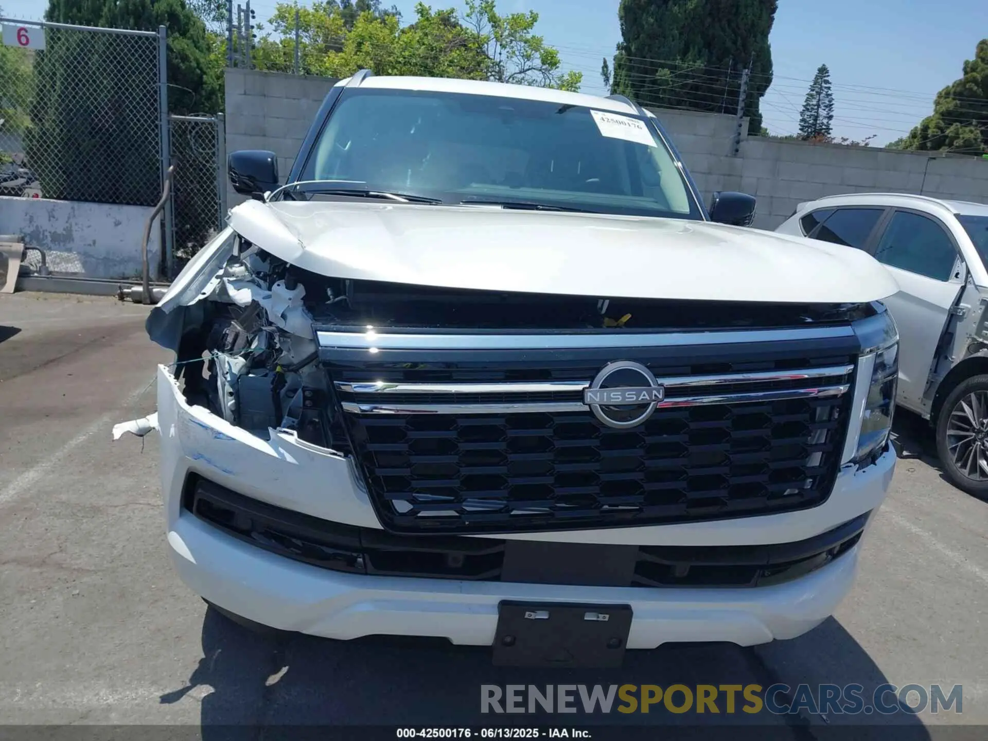 13 Photograph of a damaged car JN8AY3AD2S9301095 NISSAN ARMADA 2025