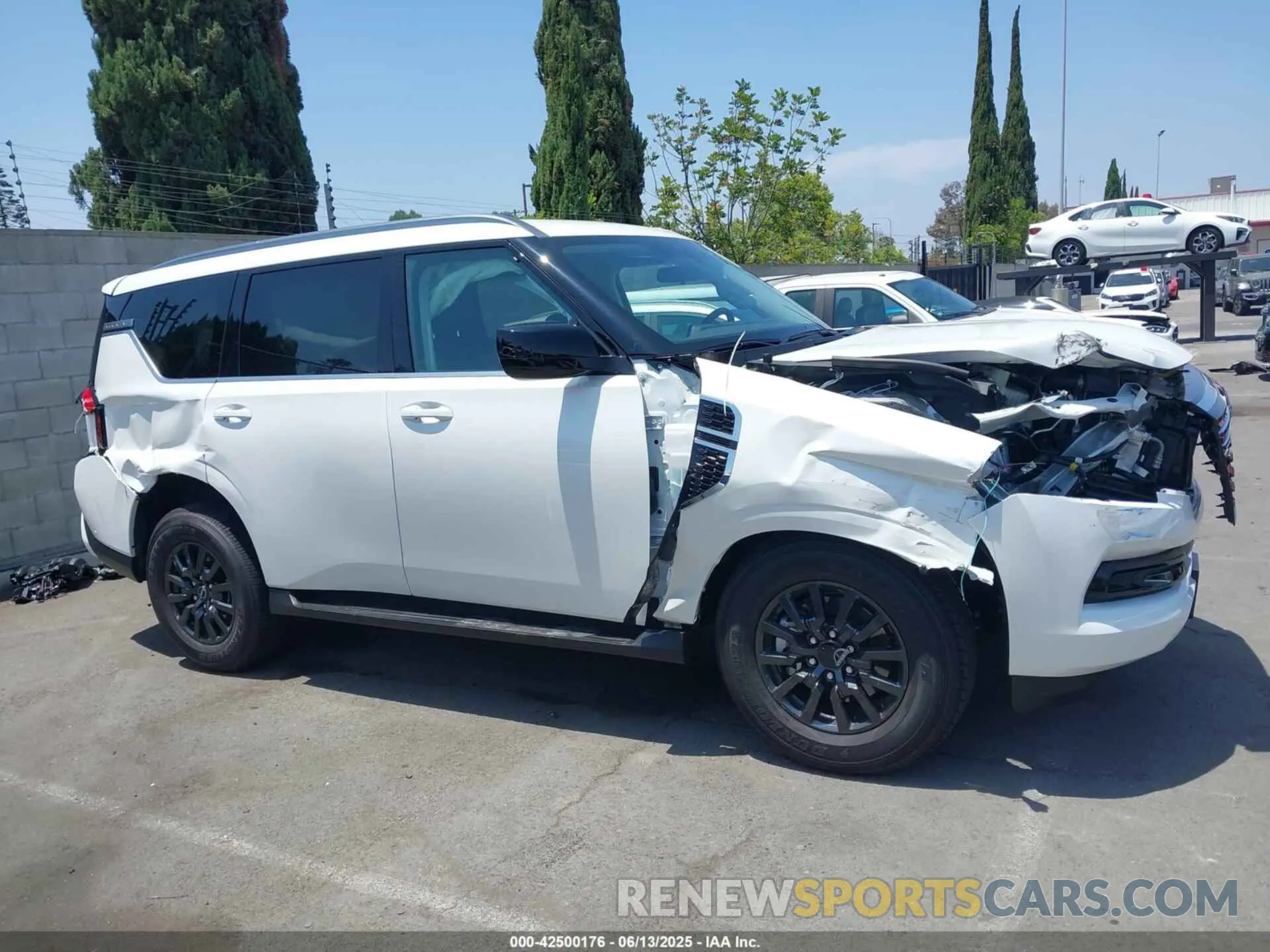 14 Photograph of a damaged car JN8AY3AD2S9301095 NISSAN ARMADA 2025