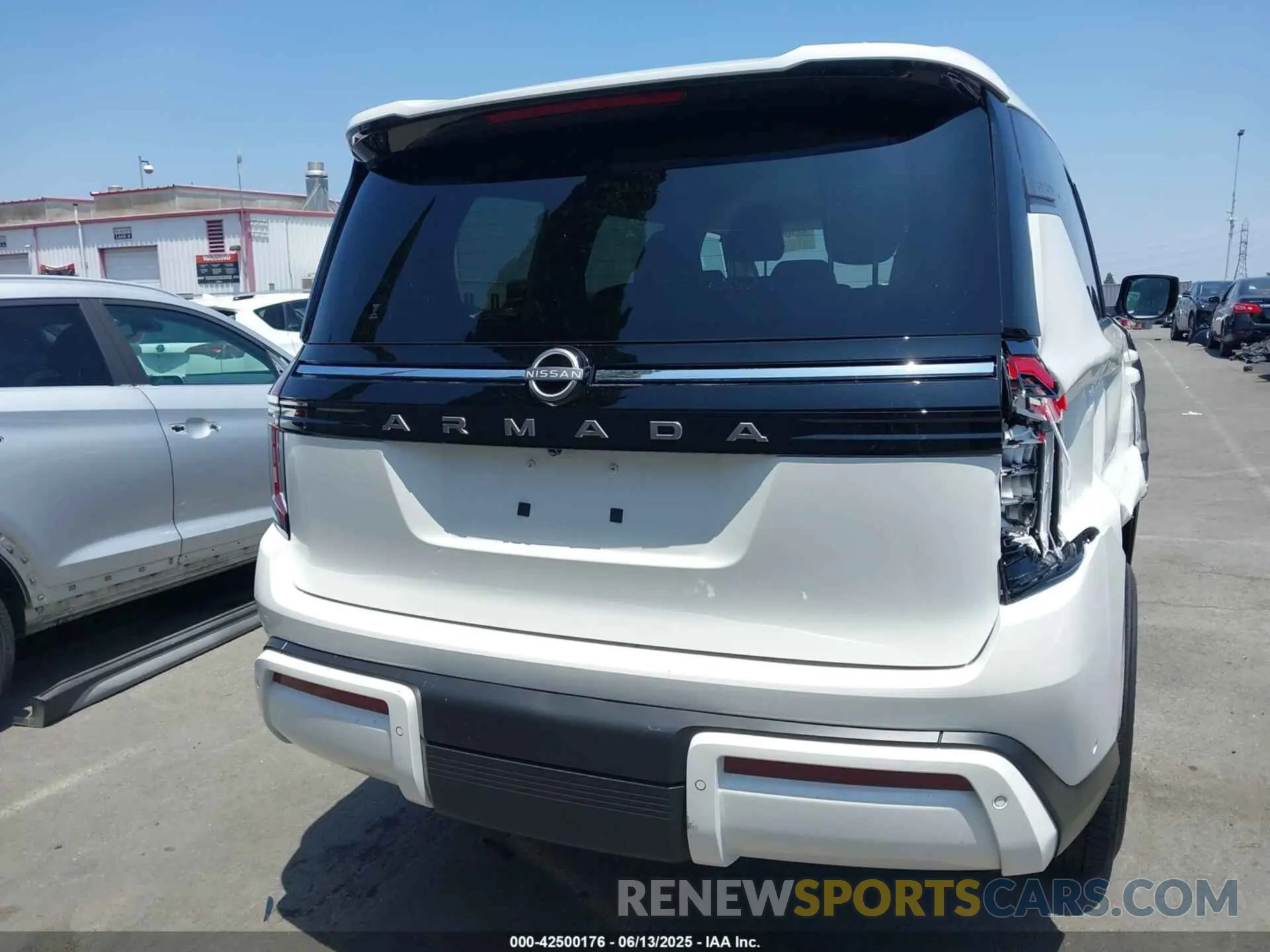 17 Photograph of a damaged car JN8AY3AD2S9301095 NISSAN ARMADA 2025