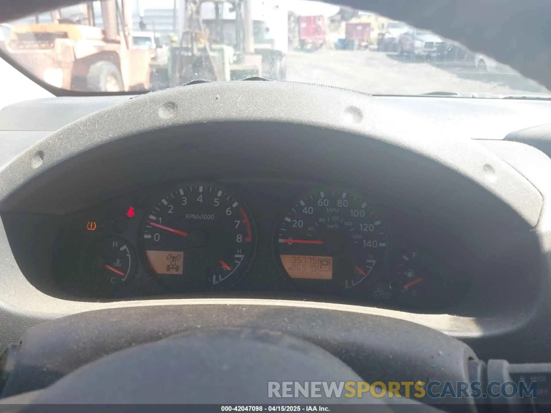 7 Photograph of a damaged car 1N6AD0CW9KN799031 NISSAN FRONTIER 2019