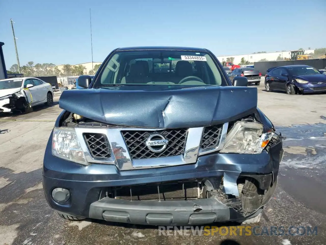 5 Photograph of a damaged car 1N6AD0ER0KN710096 NISSAN FRONTIER 2019