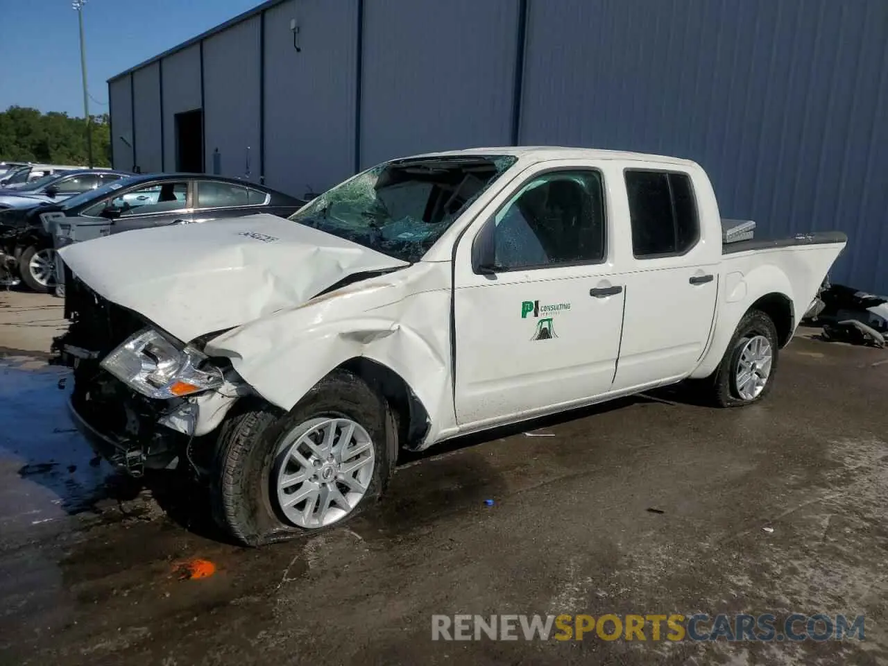 1 Photograph of a damaged car 1N6AD0ER0KN764501 NISSAN FRONTIER 2019