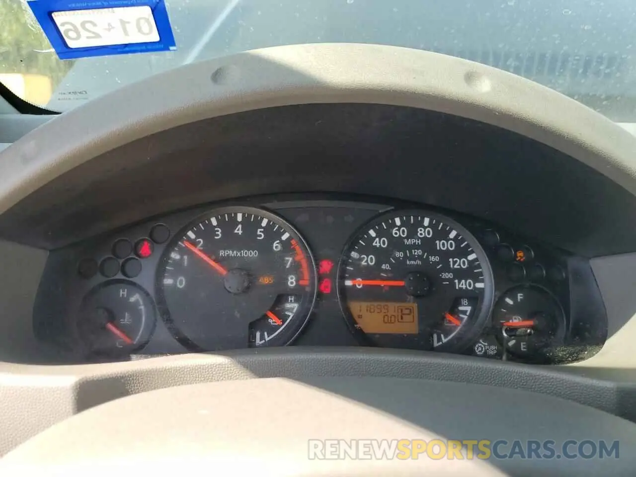 9 Photograph of a damaged car 1N6AD0ER0KN769150 NISSAN FRONTIER 2019