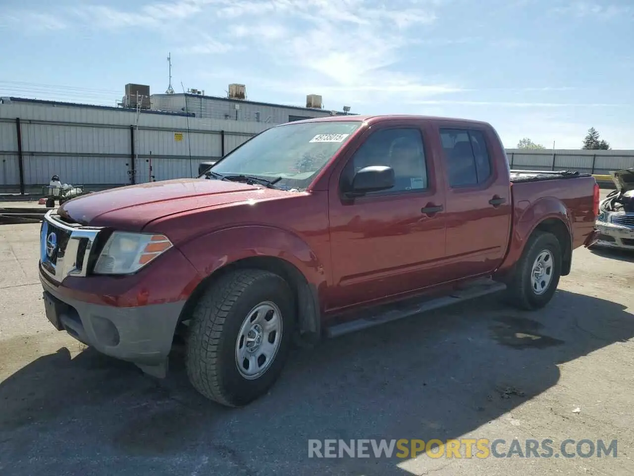 1 Photograph of a damaged car 1N6AD0ER0KN771965 NISSAN FRONTIER 2019