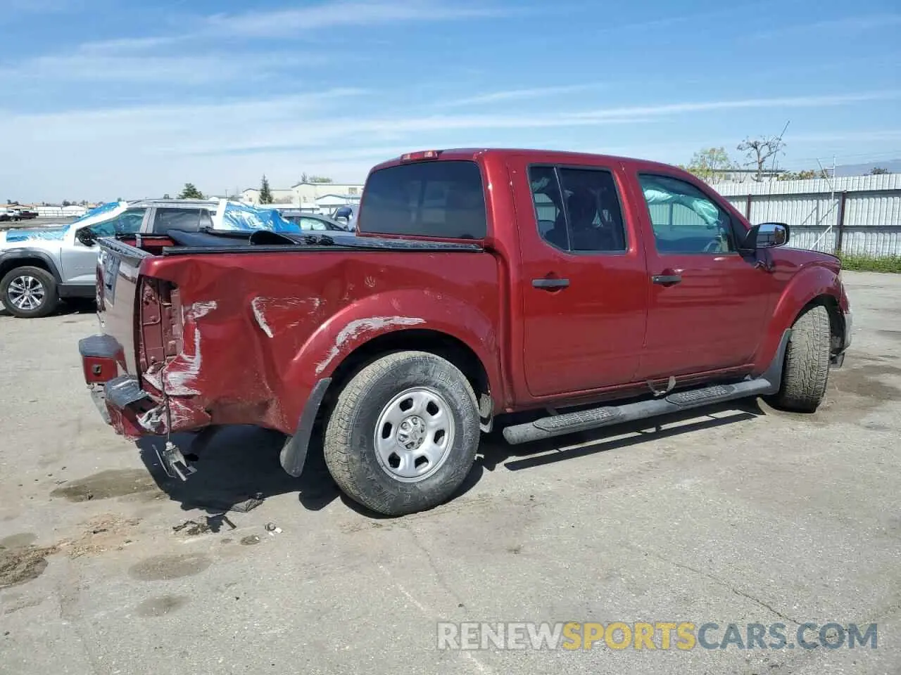 3 Photograph of a damaged car 1N6AD0ER0KN771965 NISSAN FRONTIER 2019