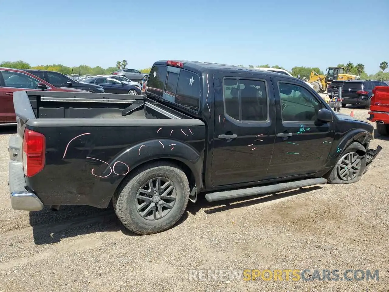 3 Photograph of a damaged car 1N6AD0ER1KN701049 NISSAN FRONTIER 2019