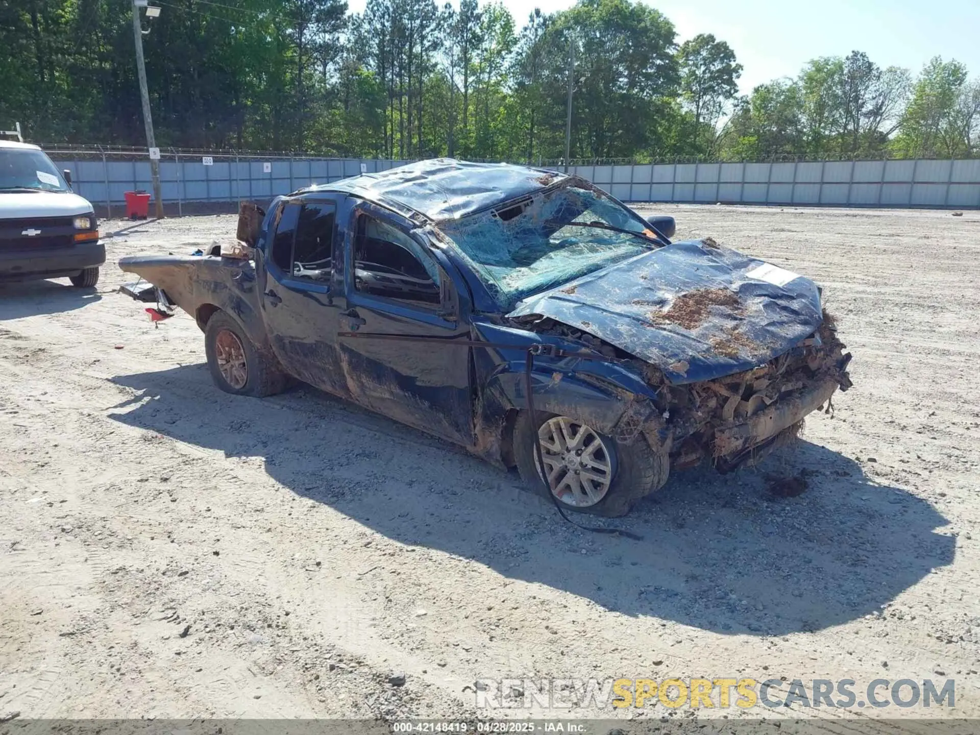 1 Photograph of a damaged car 1N6AD0ER1KN723309 NISSAN FRONTIER 2019