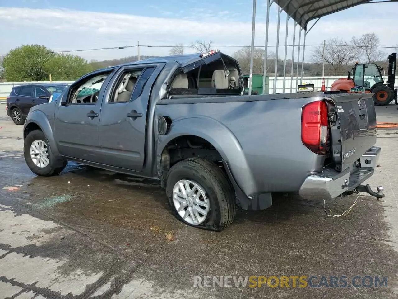 2 Photograph of a damaged car 1N6AD0ER1KN764068 NISSAN FRONTIER 2019