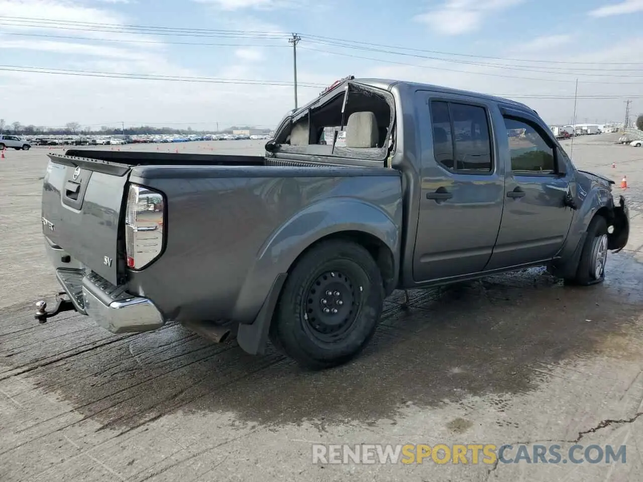 3 Photograph of a damaged car 1N6AD0ER1KN764068 NISSAN FRONTIER 2019