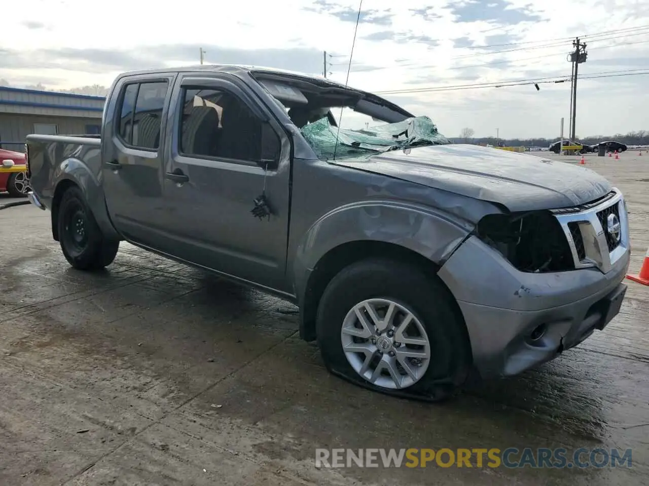 4 Photograph of a damaged car 1N6AD0ER1KN764068 NISSAN FRONTIER 2019