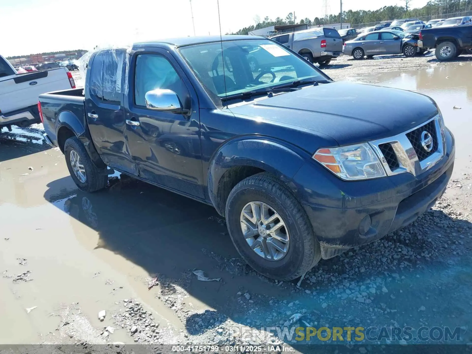 1 Photograph of a damaged car 1N6AD0ER1KN771764 NISSAN FRONTIER 2019