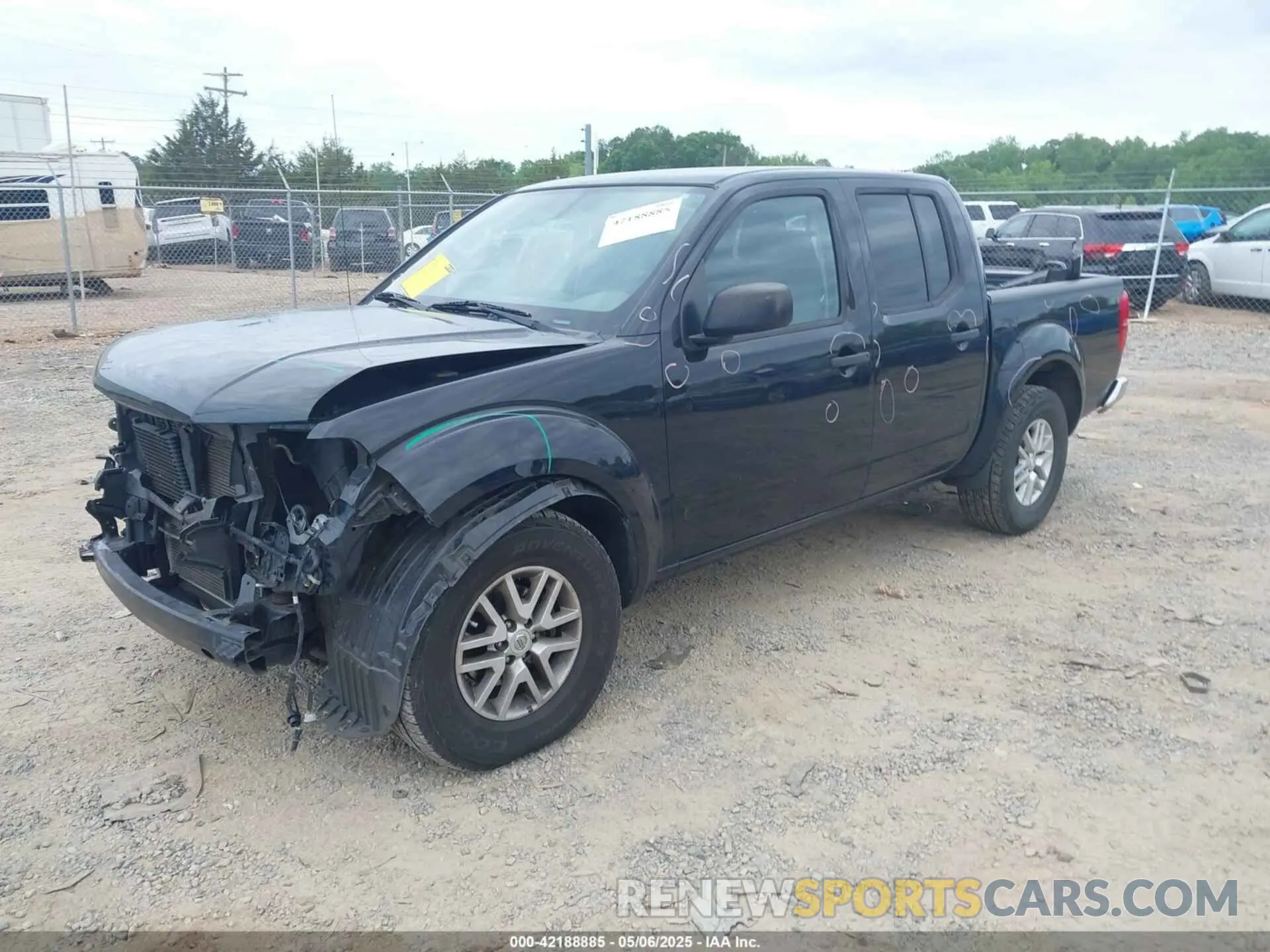 2 Photograph of a damaged car 1N6AD0ER1KN786247 NISSAN FRONTIER 2019