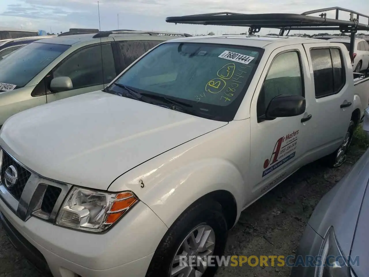 1 Photograph of a damaged car 1N6AD0ER1KN799029 NISSAN FRONTIER 2019