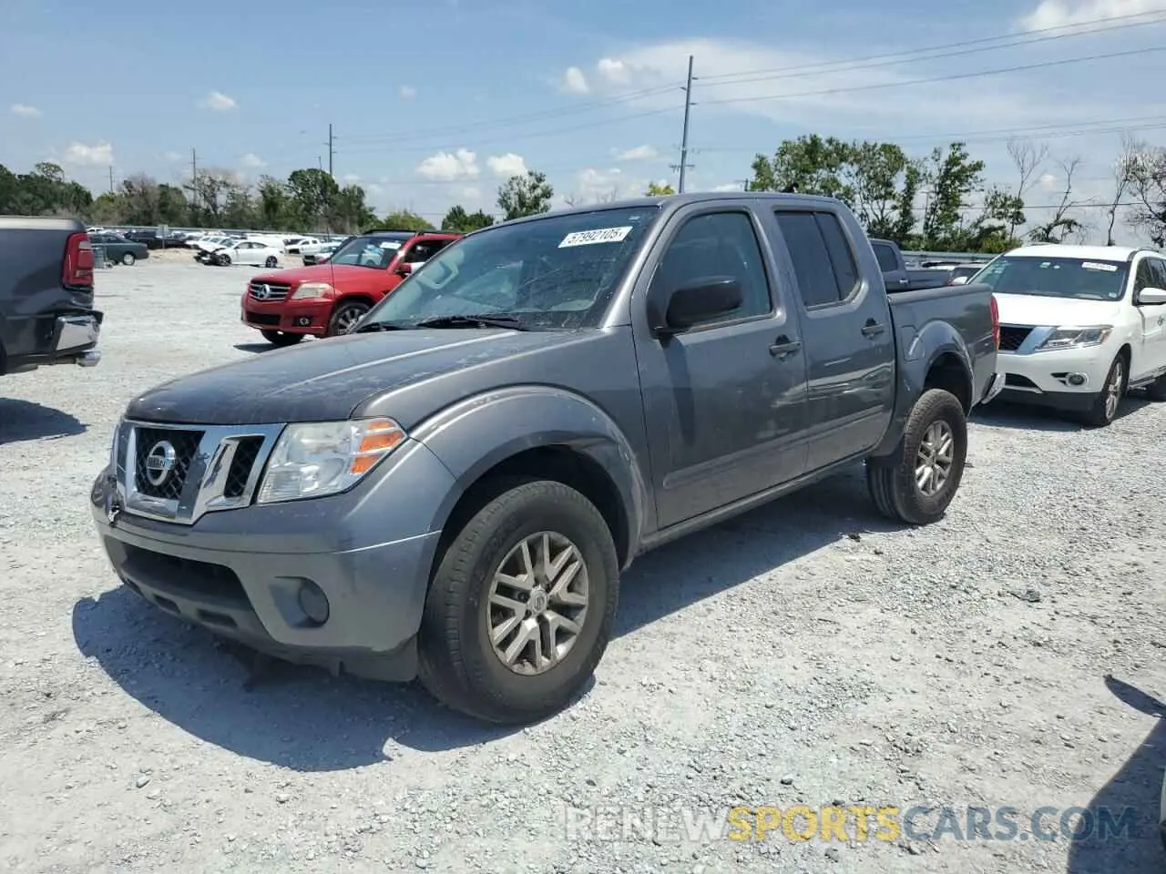 1 Photograph of a damaged car 1N6AD0ER2KN724808 NISSAN FRONTIER 2019