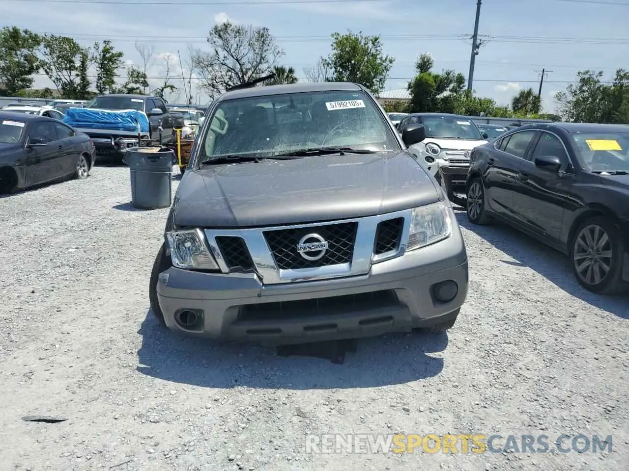 5 Photograph of a damaged car 1N6AD0ER2KN724808 NISSAN FRONTIER 2019