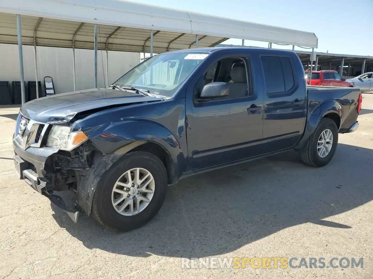 1 Photograph of a damaged car 1N6AD0ER2KN762510 NISSAN FRONTIER 2019