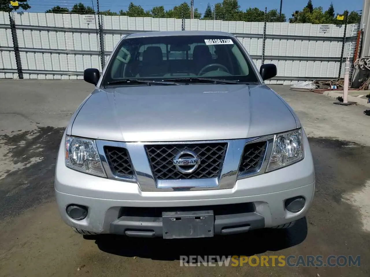 5 Photograph of a damaged car 1N6AD0ER4KN712711 NISSAN FRONTIER 2019