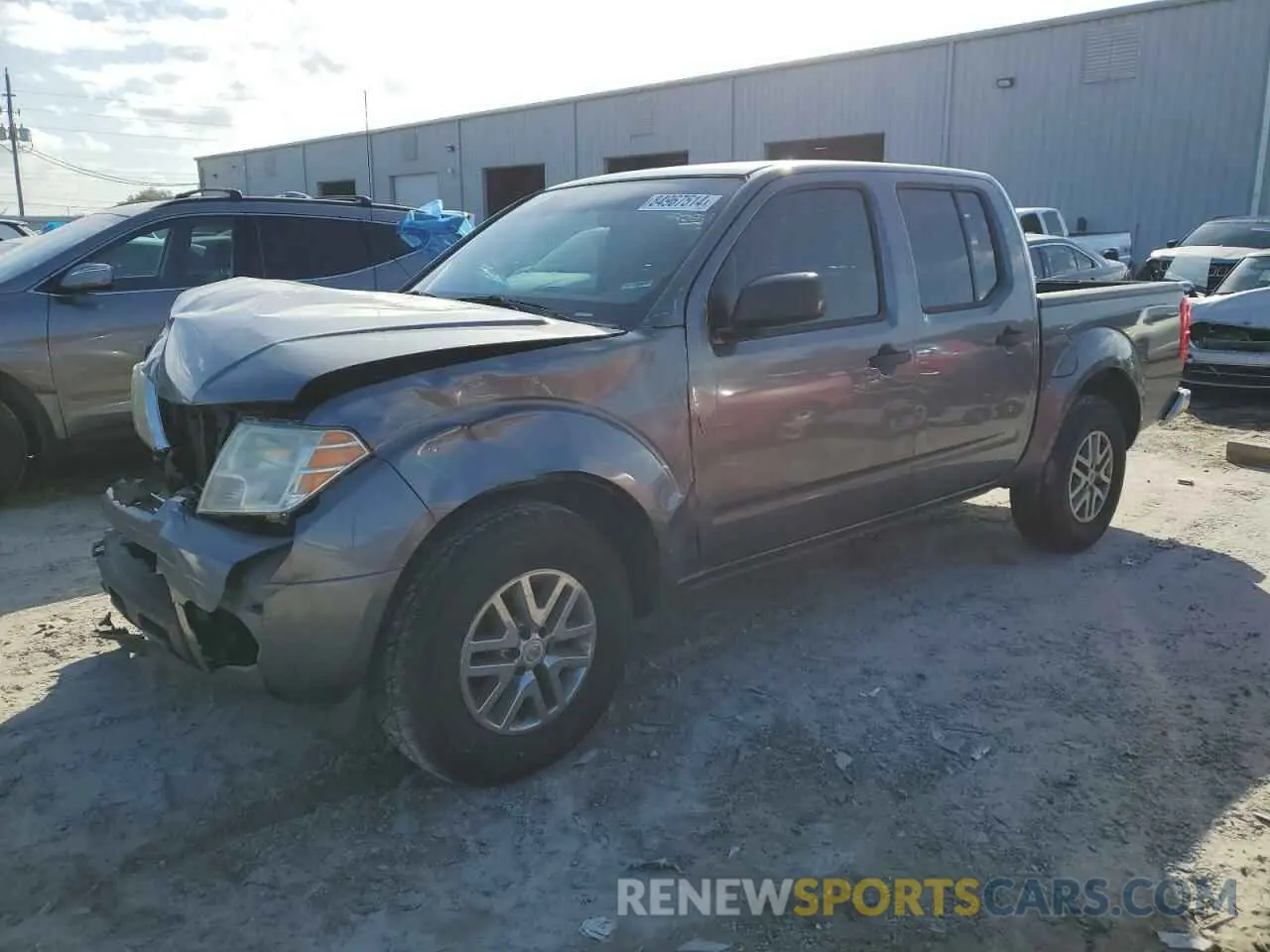 1 Photograph of a damaged car 1N6AD0ER4KN730965 NISSAN FRONTIER 2019