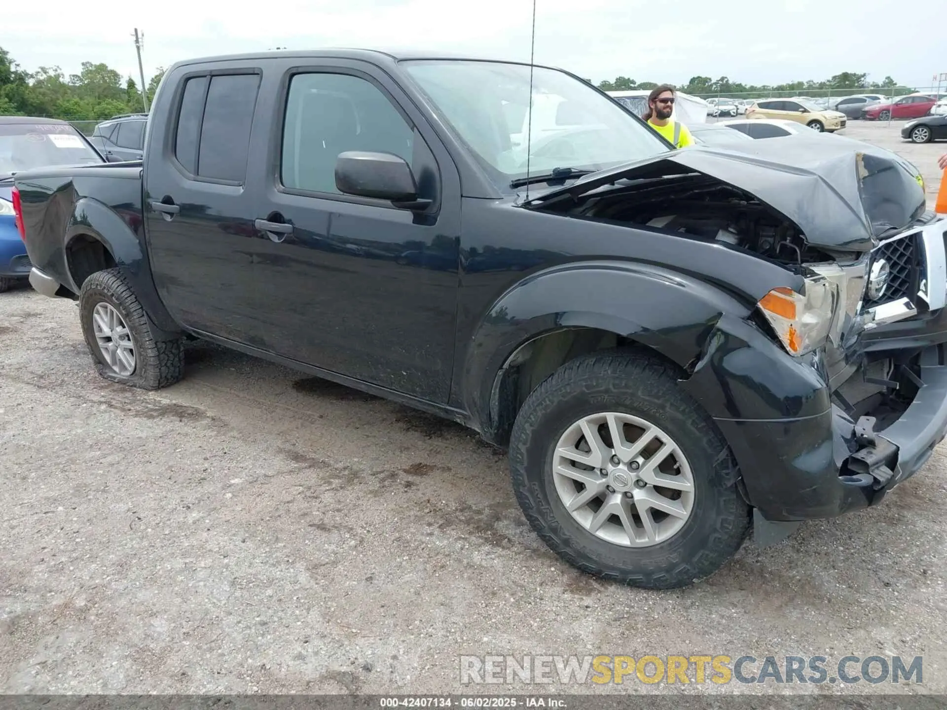 1 Photograph of a damaged car 1N6AD0ER4KN732134 NISSAN FRONTIER 2019