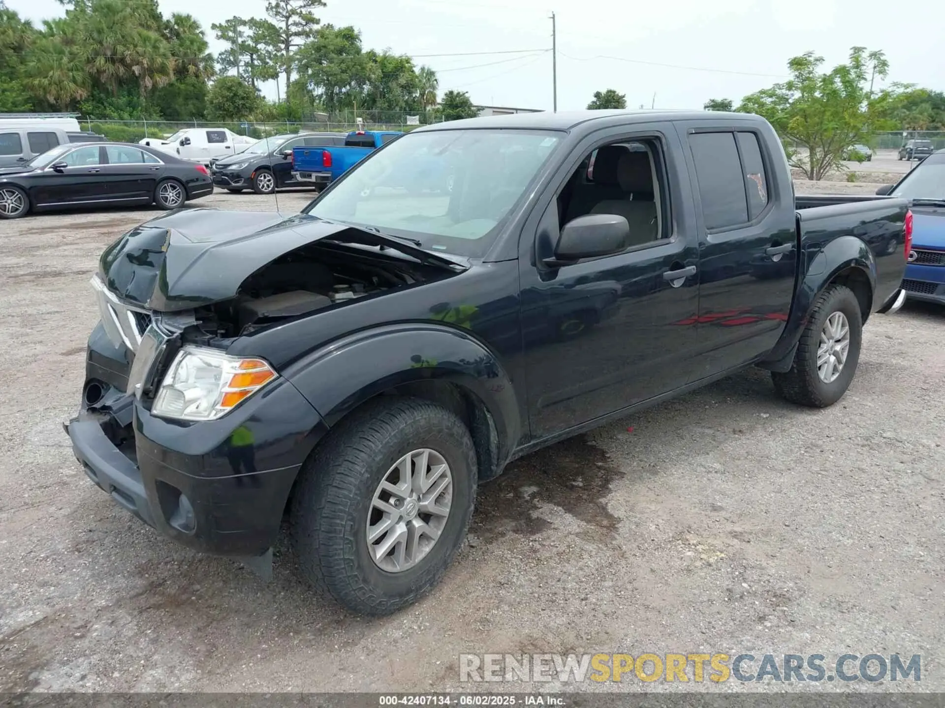 2 Photograph of a damaged car 1N6AD0ER4KN732134 NISSAN FRONTIER 2019
