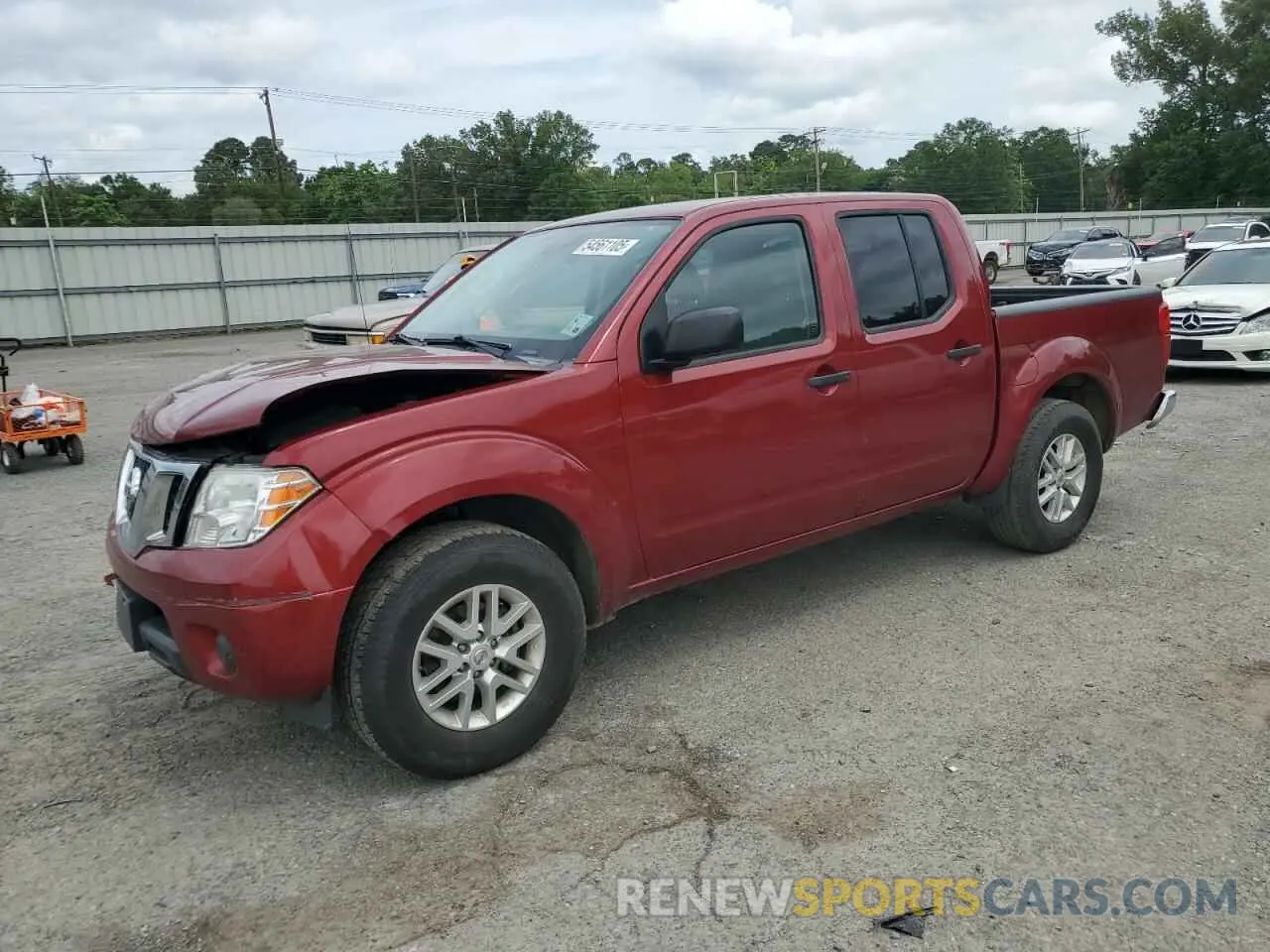 1 Photograph of a damaged car 1N6AD0ER4KN759480 NISSAN FRONTIER 2019