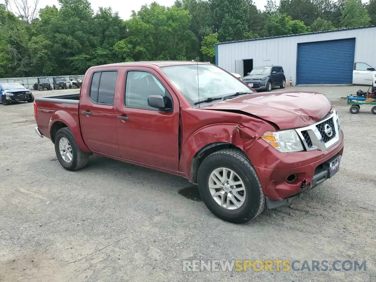 4 Photograph of a damaged car 1N6AD0ER4KN759480 NISSAN FRONTIER 2019