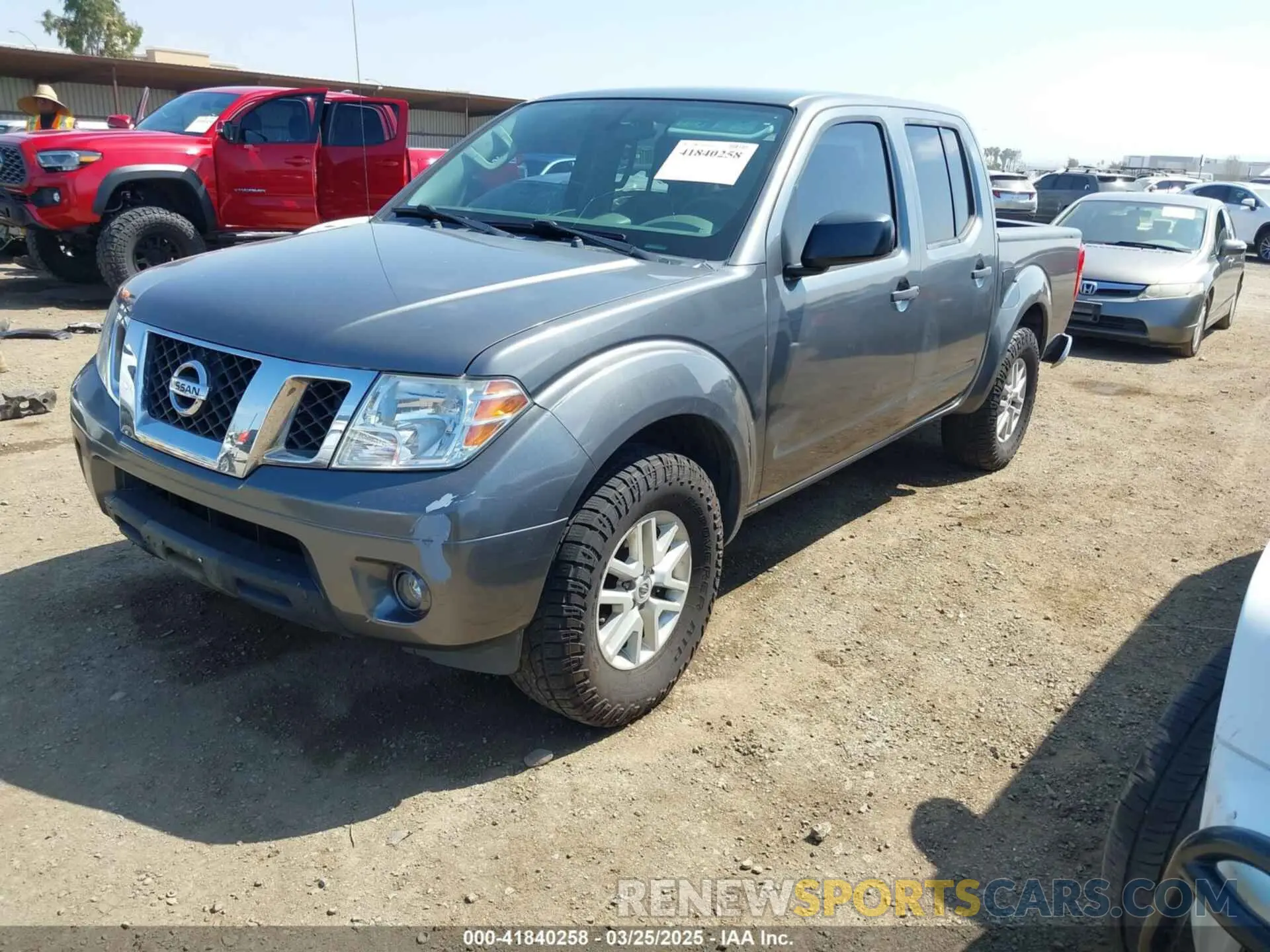 2 Photograph of a damaged car 1N6AD0ER4KN767112 NISSAN FRONTIER 2019