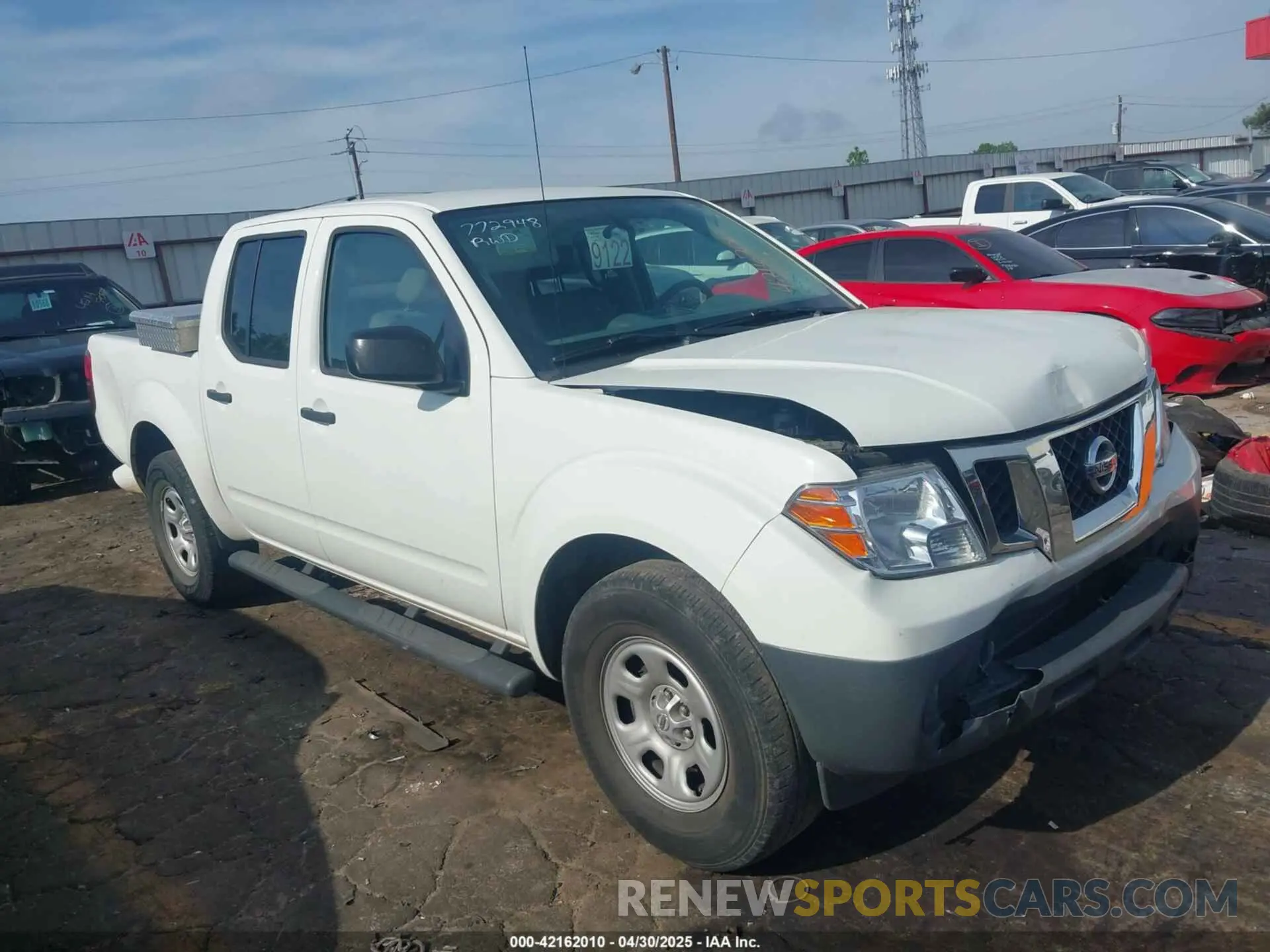 1 Photograph of a damaged car 1N6AD0ER5KN777406 NISSAN FRONTIER 2019