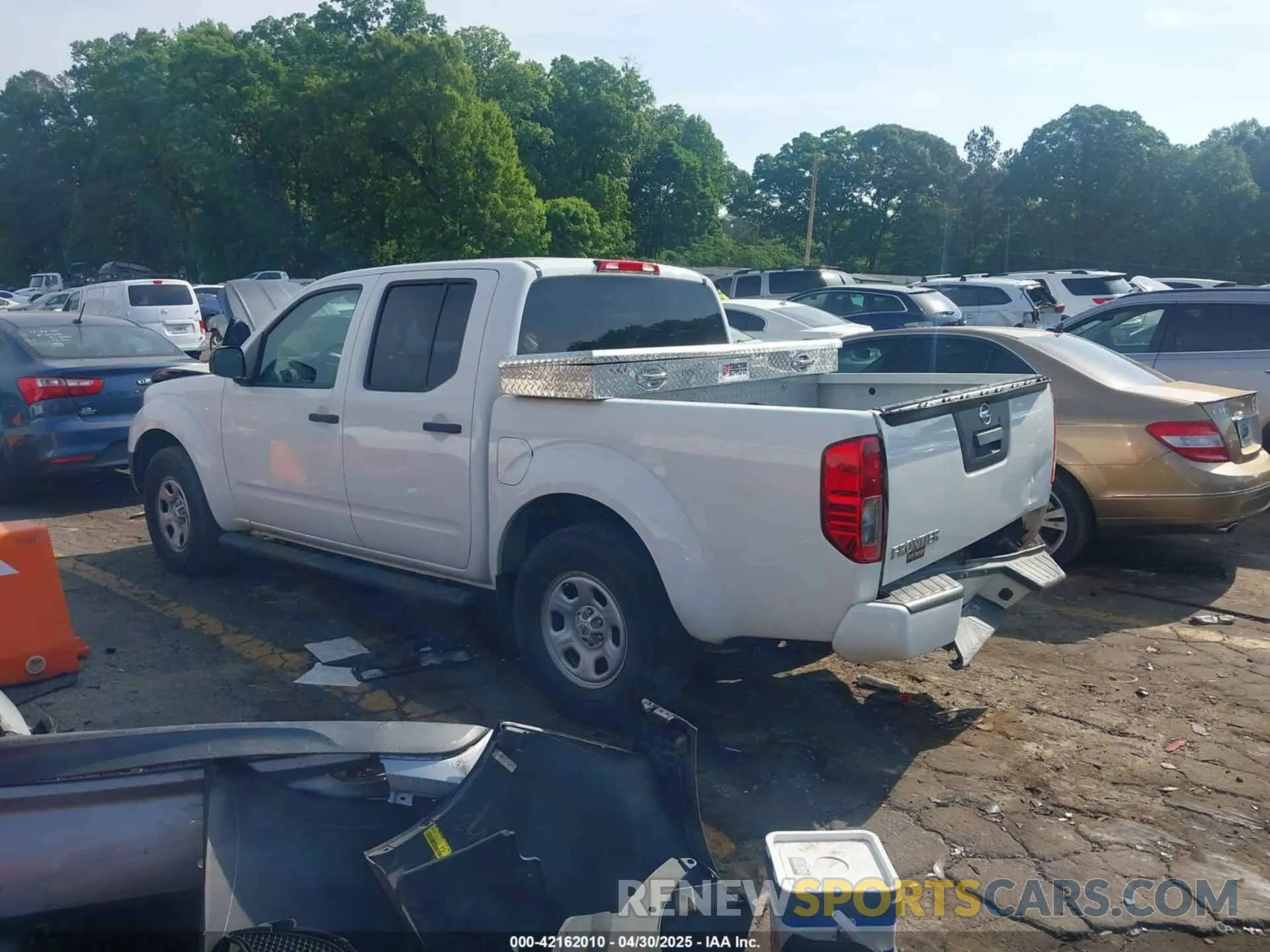 3 Photograph of a damaged car 1N6AD0ER5KN777406 NISSAN FRONTIER 2019