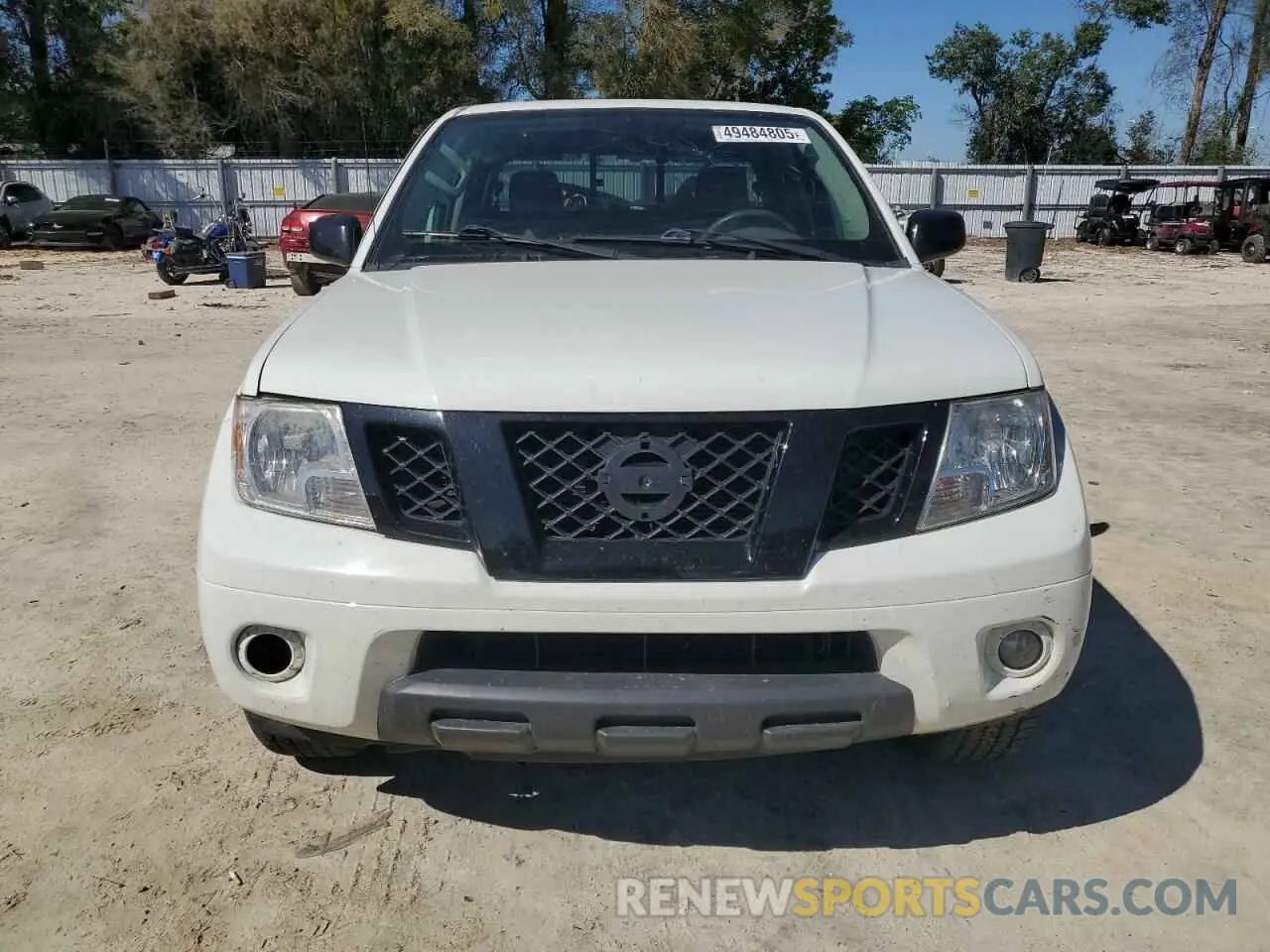 5 Photograph of a damaged car 1N6AD0ER5KN796005 NISSAN FRONTIER 2019