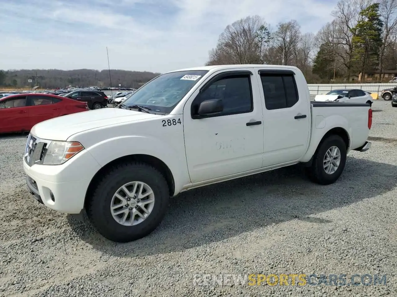 1 Photograph of a damaged car 1N6AD0ER6KN735309 NISSAN FRONTIER 2019