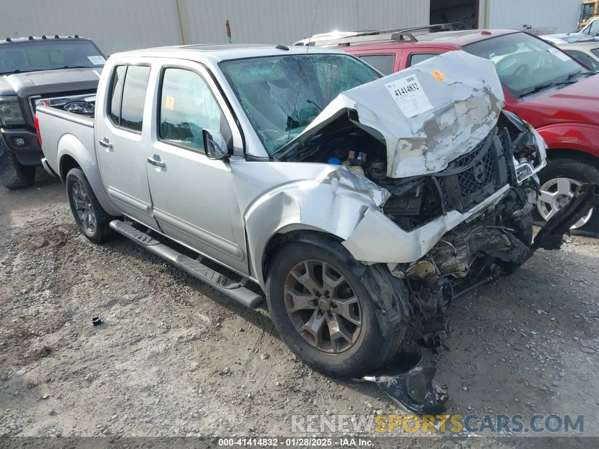 1 Photograph of a damaged car 1N6AD0ER6KN741062 NISSAN FRONTIER 2019