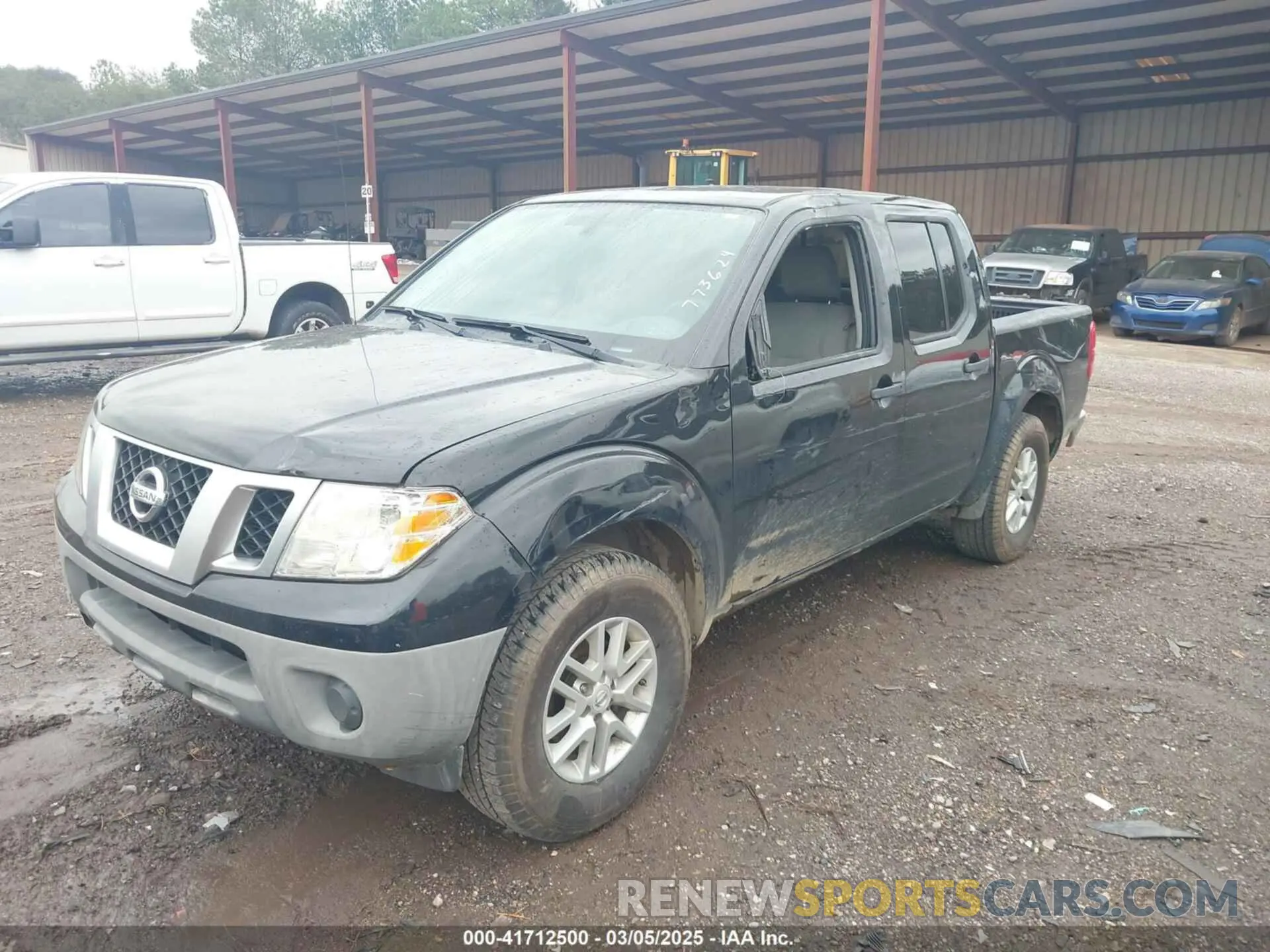 2 Photograph of a damaged car 1N6AD0ER6KN773624 NISSAN FRONTIER 2019