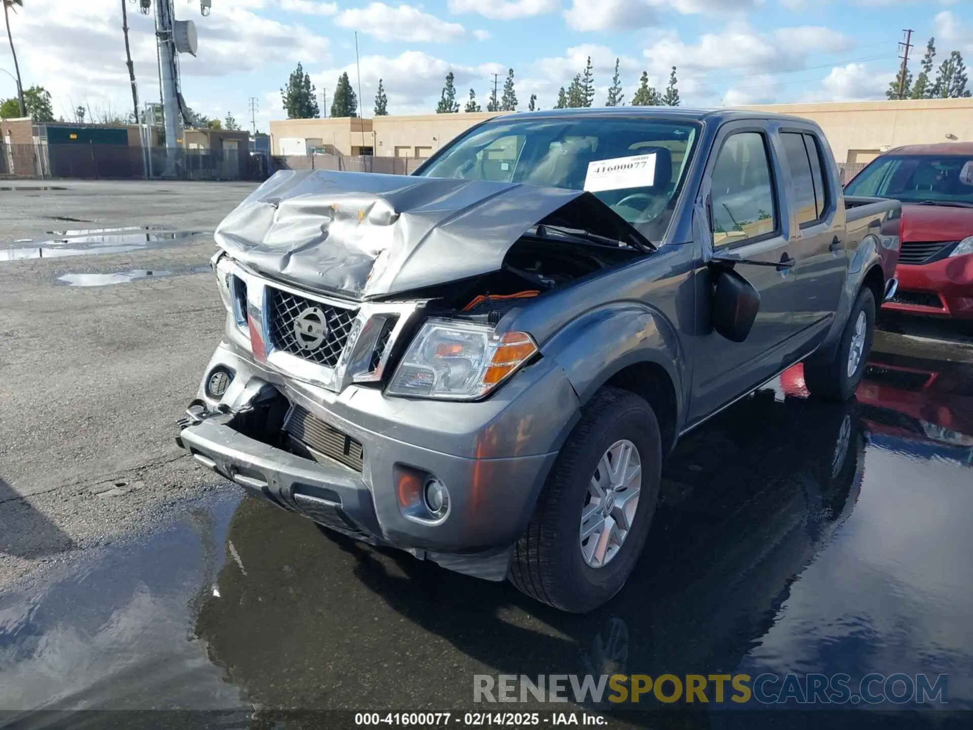 2 Photograph of a damaged car 1N6AD0ER6KN778726 NISSAN FRONTIER 2019