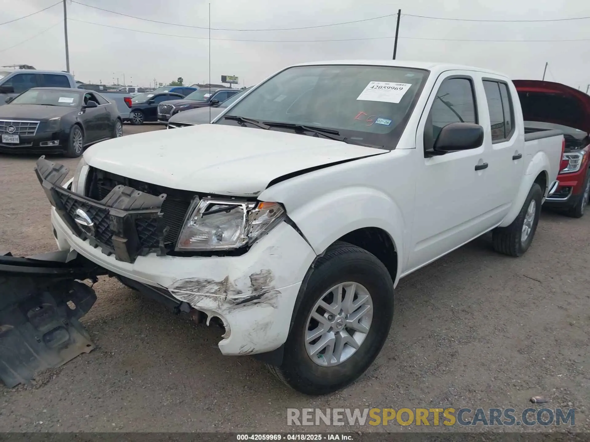 2 Photograph of a damaged car 1N6AD0ER7KN789881 NISSAN FRONTIER 2019