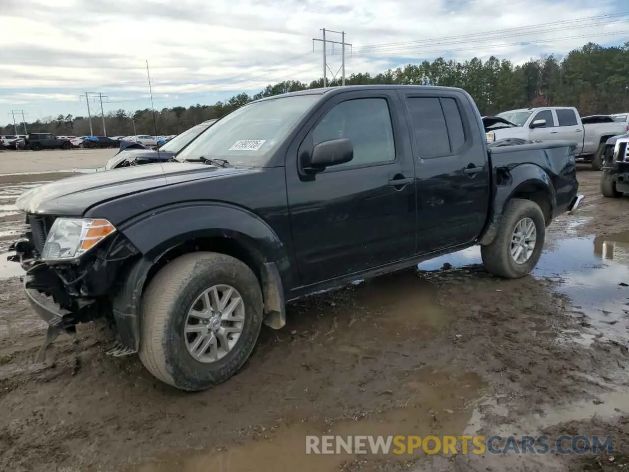 1 Photograph of a damaged car 1N6AD0ER8KN762947 NISSAN FRONTIER 2019
